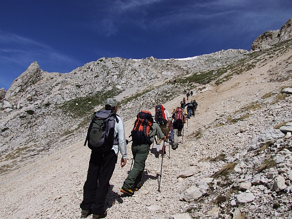 Gran Sasso d''Italia - salita al Corno Grande, 2912 mt.